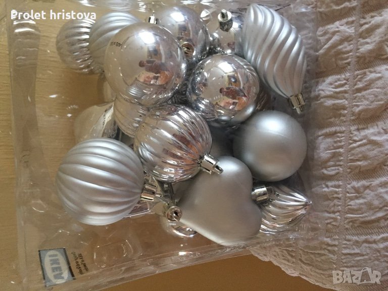 36 бр нови играчки за елха, снимка 1