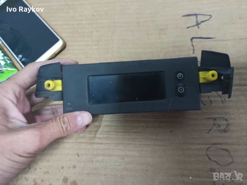 Дисплей часовник за Opel Corsa C (2000-2006) 009164455, снимка 1