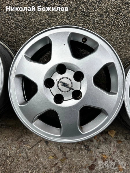 Продавам гуми с джанти за Опел 5х100 15 цола , снимка 1