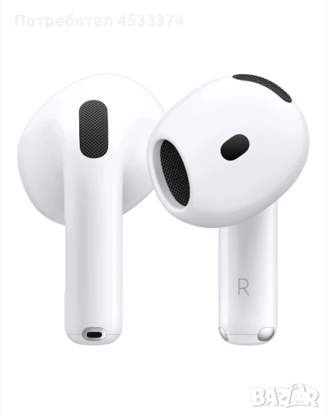 Слушалки Apple AirPods 4, Active Noise Cancellation, снимка 1