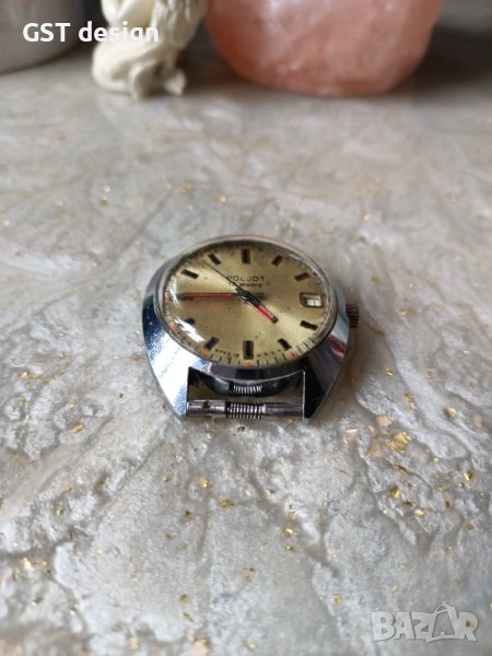 Полет Poljot  Оригинал Механичен 17 камъка Дата, снимка 1