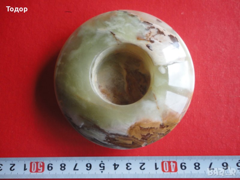 Свещник от оникс 2, снимка 1