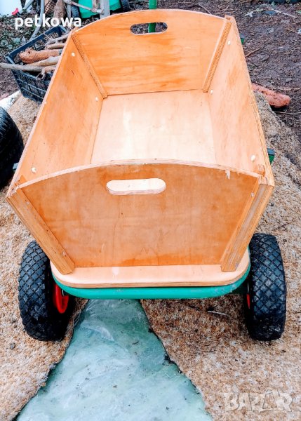 Реална малка разглобяема четириколесна битова количка каРучкаа, снимка 1