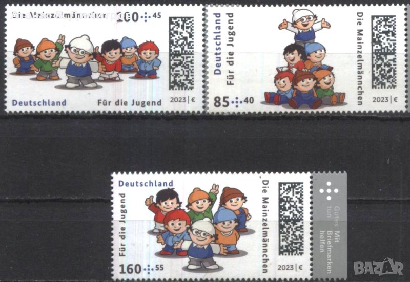 Чисти марки Анимация Майнцелменхен 2023 от Германия, снимка 1