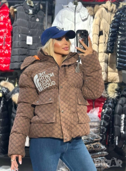 яке the north face gucci , снимка 1