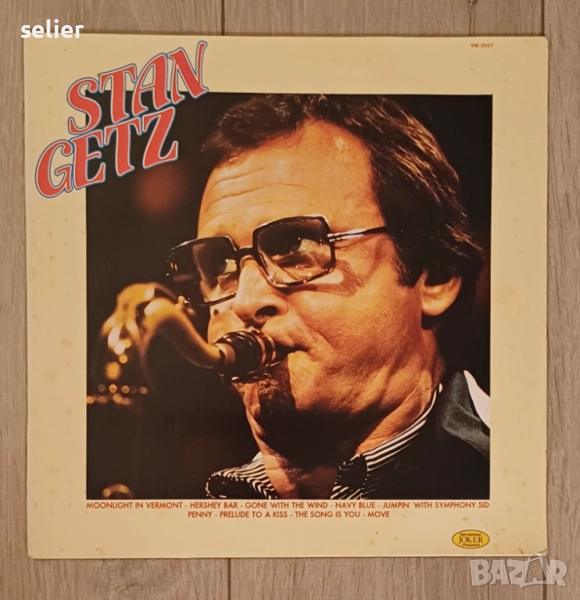 Stan Getz ‎– Stan Getz Издание 🇮🇹 ITALY 1982г Стил:Cool Jazz, Bop Състояние на винила:VG+ Състояни, снимка 1