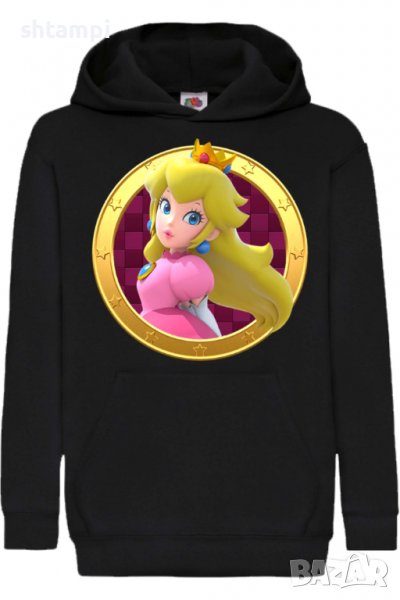 Детски Суитчър/Суитшърт Princess Peach 1,Super Mario,Игра,Подарък,Изненада,Забавление,Рожден Ден, снимка 1