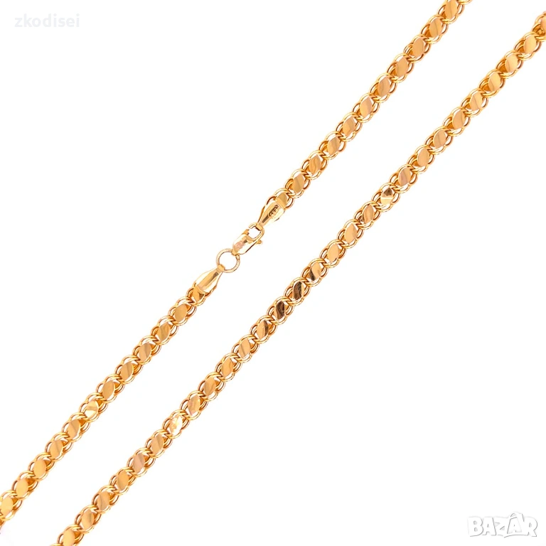 Златен синджир 7,47гр. 49,0см. 14кр. проба:585 модел:35012-5, снимка 1