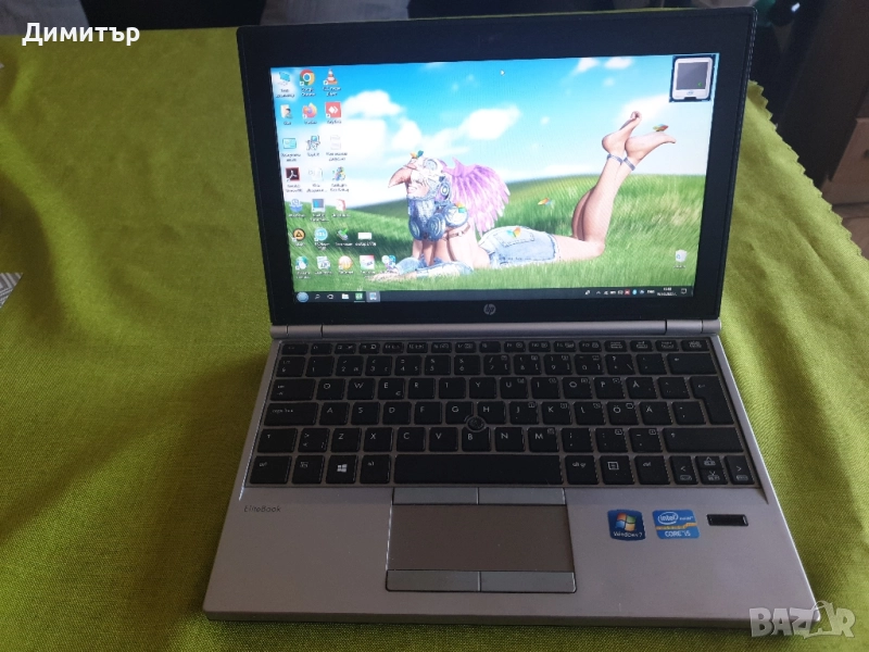 запазен и обслужван бизнес лаптоп HP 11 инчов., снимка 1