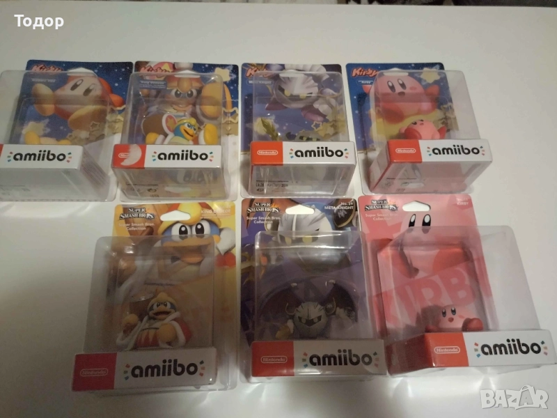 Nintendo Amiibo - Kirby , Meta Knight , King Dee Dee Dee , Waddle Dee, снимка 1