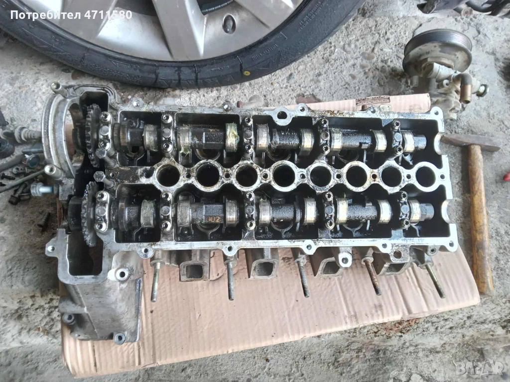 Цилиндрова  глава за BMW E46 136к.с 2000 дизел 2001г , снимка 1