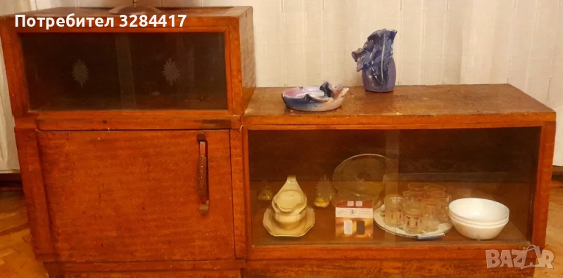 Ретро тоалетка + 2 бр. нощни шкафчета, намалени, снимка 1