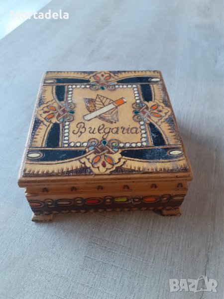 Ретро Кутия табакера за цигари, снимка 1