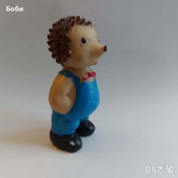 Стара Соц Българска Гумена Играчка Таралежче, снимка 1