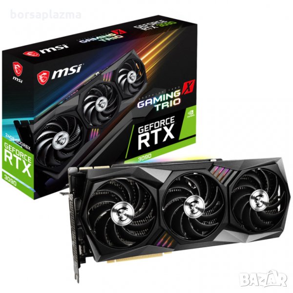 MSI GeForce RTX 3090 Gaming X Trio 24G, 24576 MB GDDR6X - Promo May, снимка 1