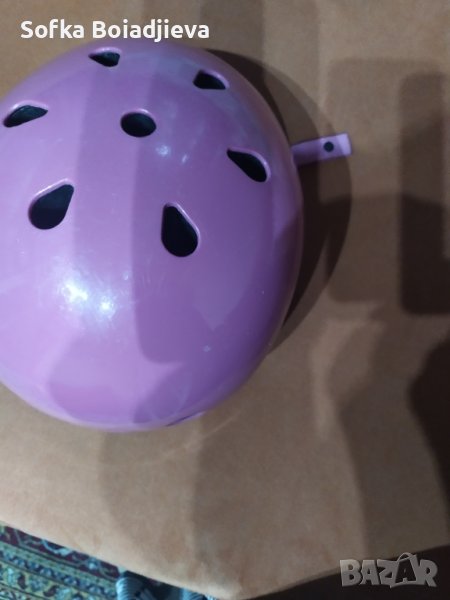 Детски каска за колело и ролери плюс налактници и наколенки., снимка 1