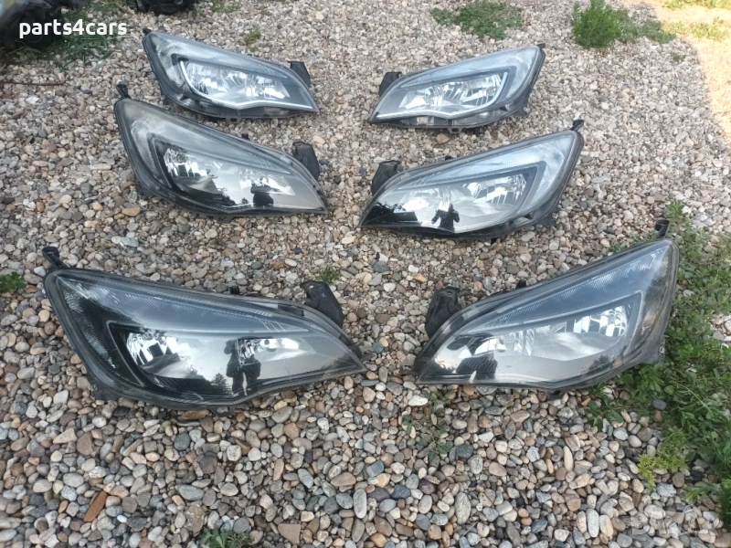 ляв и десен черен фар за опел астра ж 2009 - 2015 OPEL ASTRA J , снимка 1