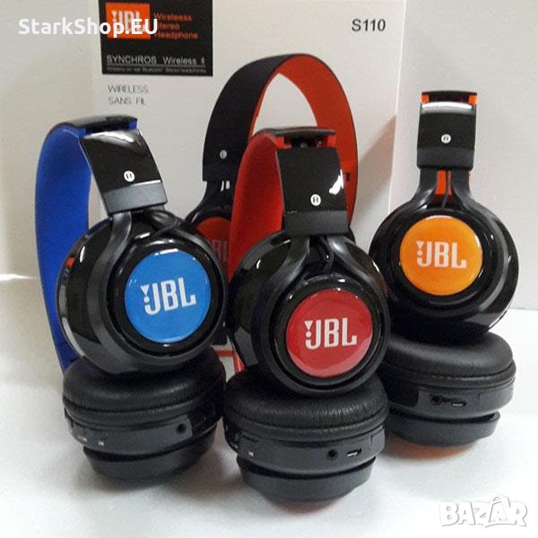 ПРОМО JBL Безжични bluetooth слушалки с FM RADIO USB SD блутот mp3, снимка 1