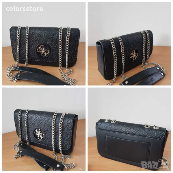 Черна чанта Guess кодSG77L, снимка 1