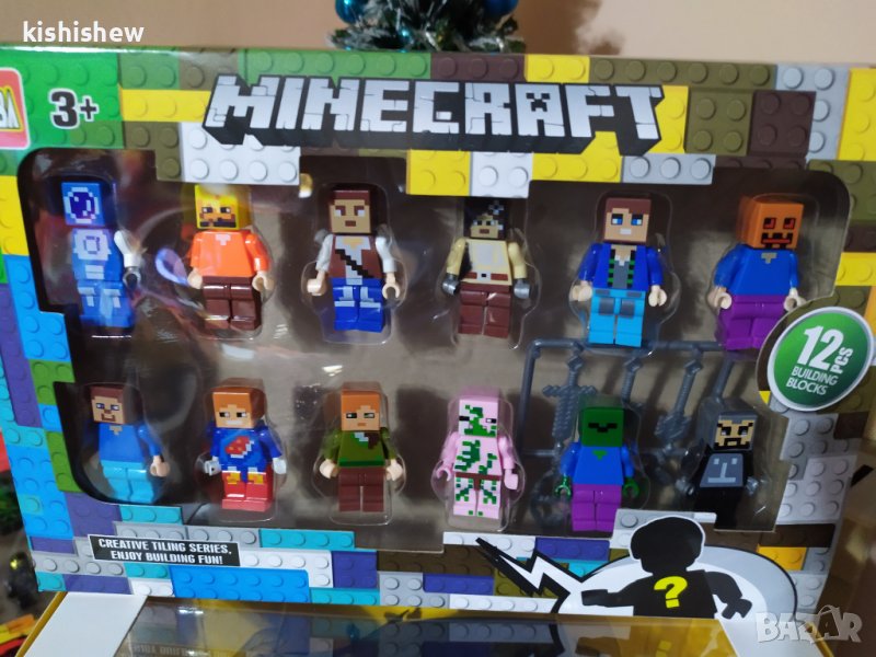 Майнкрафт фигури 12 броя , снимка 1