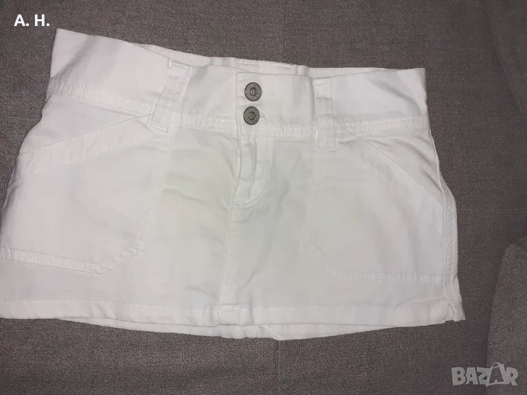 Бяла къса пола, снимка 1
