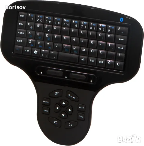 Air mouse и air keyboard 2.4 Ghz безжична връзка в едно EVEREST KB-261BT, снимка 1