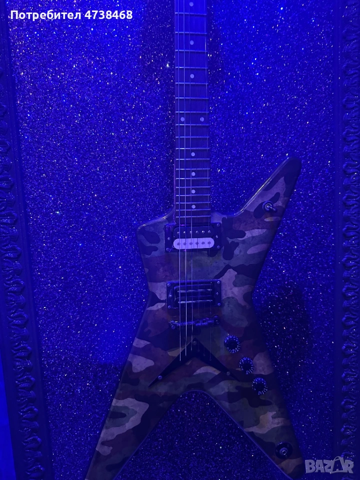 Dean ML Camo Електрическа китара, снимка 1
