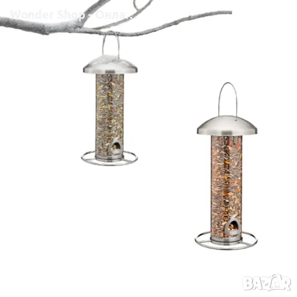 🕊️ Висяща хранилка за птици – Удобство и сигурност за вашите пернати приятели 🕊️, снимка 1