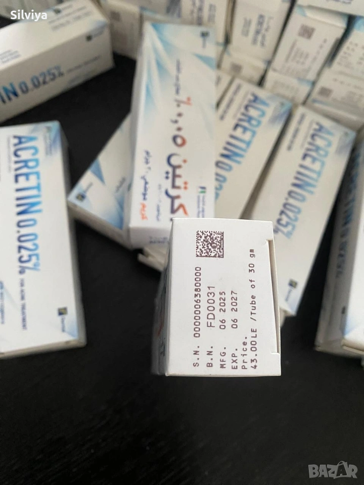 Акретин крем,против акне,петна,бръчки., снимка 1