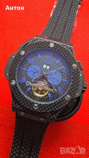 Мъжки часовник Hublot с автоматичен механизъм, снимка 1