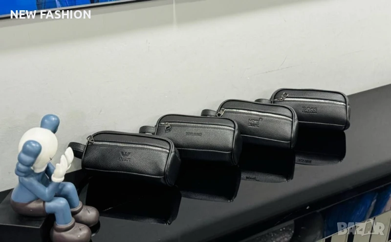 Мъжки Кожени Чанти ✨Mont Blanc ✨Boss ✨ Armani ✨, снимка 1