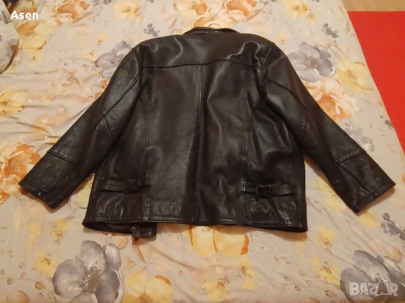 Мъжко кожено яке размер XL, снимка 1