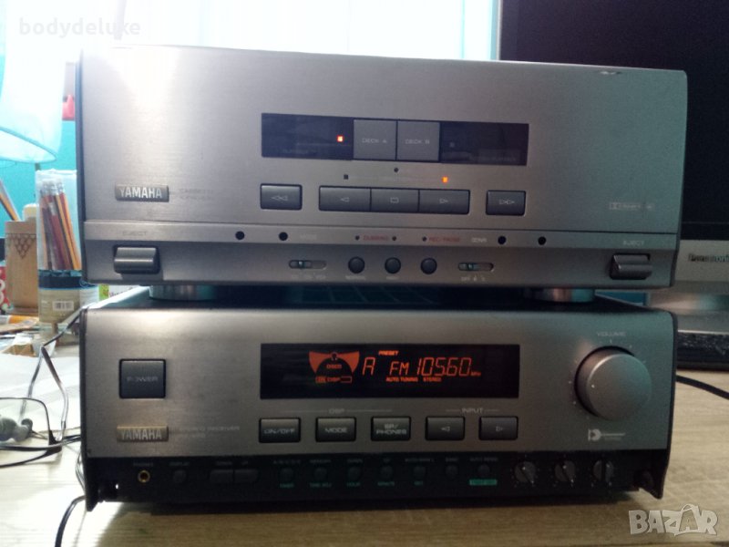 Yamaha RX-S50 & KXW-S70 ресийвър с дек, снимка 1