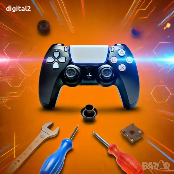 РЕМОНТ НА ДЖОЙСТИЦИ Dualshock 4 PS4  PS5 Sony, снимка 1