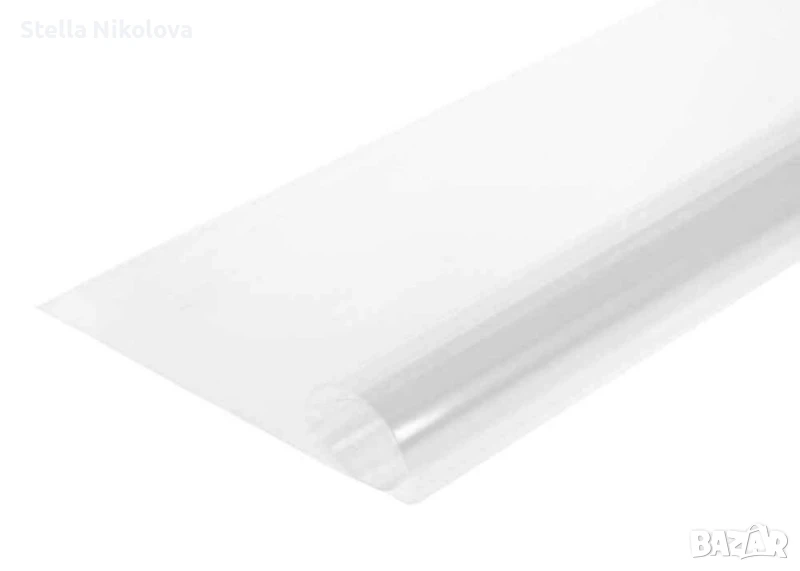 Целофан, прозрачен,70/100см, пакет от сто листа, снимка 1