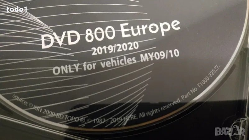 Opel Insignia MY2009/2010 Navigation DVD800 ъпдейт карти 2019/2020, снимка 1