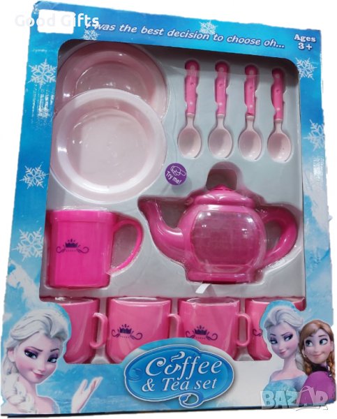 Детски комплект за чай и кафе Замръзналото кралство, снимка 1