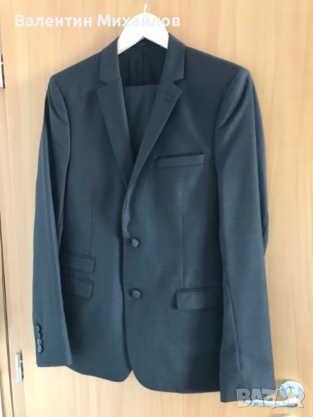 Графитен мъжки костюм  TNE KOOPLES, снимка 1