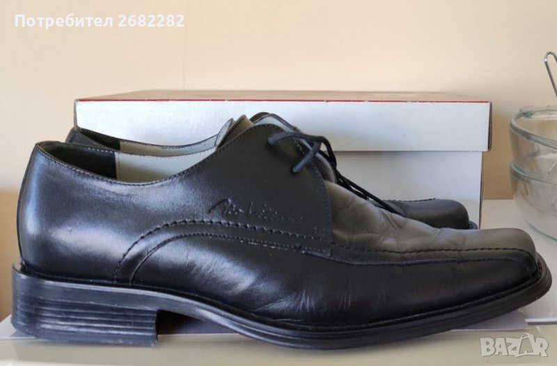 Естествена кожа, мъжки обувки, снимка 1