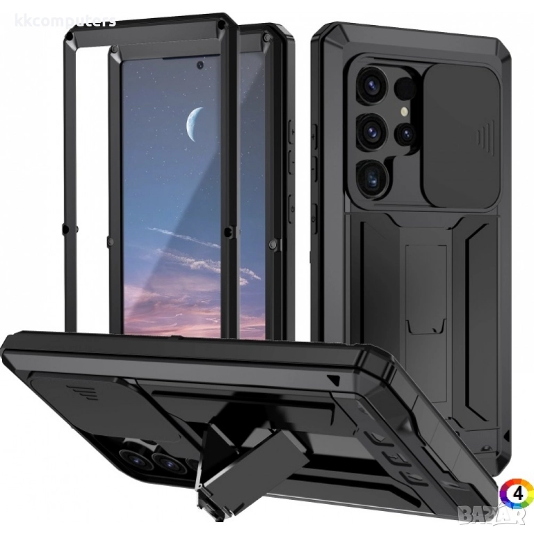 Samsung Galaxy S24 Ultra 5G R-JUST Удароустойчив Калъф и Протектор, снимка 1