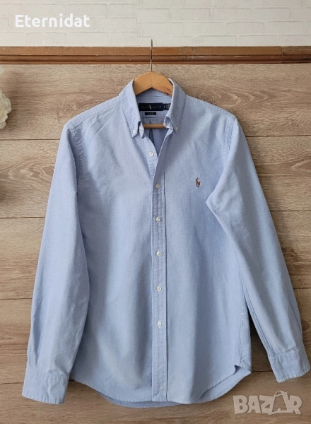Мъжка синя риза POLO RALPH LAUREN , снимка 1