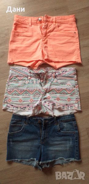 Три чифта къси панталони H&M, Mango, снимка 1