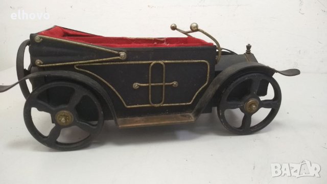 Старинна количка от ковано желязо, снимка 2 - Антикварни и старинни предмети - 35067760