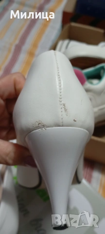 Обувки, снимка 4 - Дамски обувки на ток - 53432808