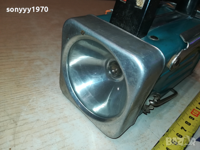 СТАР КОЛЕКЦИОНЕРСКИ МЕТАЛЕН ФЕНЕР 2303242039, снимка 8 - Антикварни и старинни предмети - 44913782