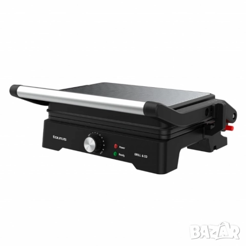 Контактен грил Taurus Grill&Co, 1500W, с плаващ капак и регулируем термостат, снимка 13 - Скари - 51922495