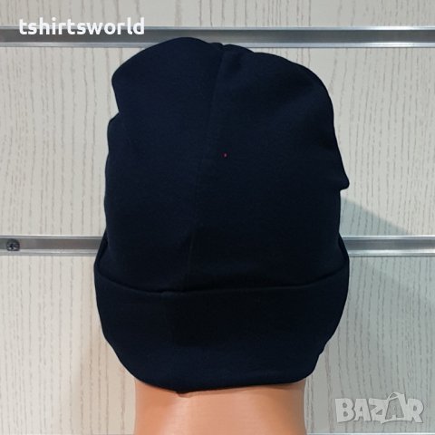 Нова зимна шапка с подгъв в черен цвят, снимка 4 - Шапки - 39325599