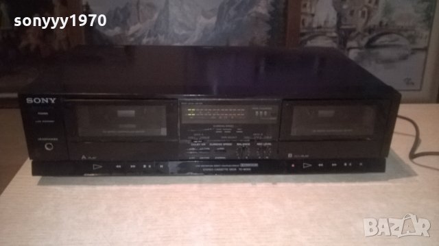 sony tc-w300 deck-made in japan-внос швеицария