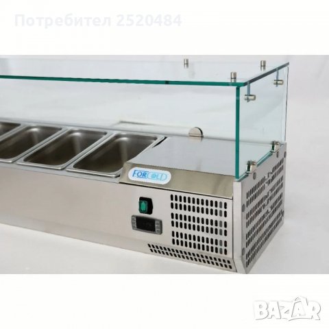 Студени /хладилни/ витрини, салатен бар! 6 Модела! Чисто нови! ТОП Цена 1189лв/607,93€, снимка 11 - Хладилни витрини и фризери - 37396135