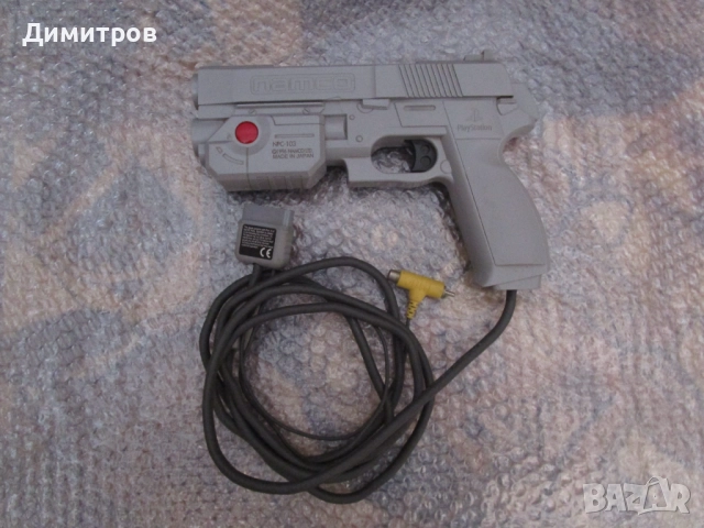 NAMCO GUN PS1 ПИСТОЛЕТ/ПРОЧЕТИ ОПИСАНИЕТО!, снимка 5 - Игри за PlayStation - 52425020